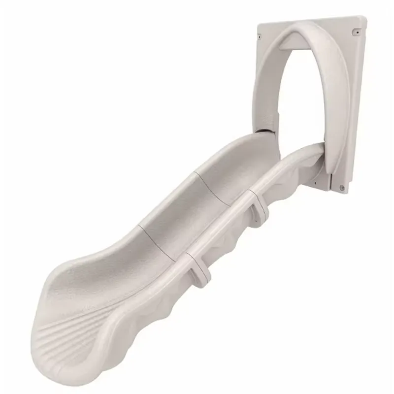 Kids Outdoor Yard Equipment - 5피트 플라스틱 야외 슬라이드, 어린이 뒷마당