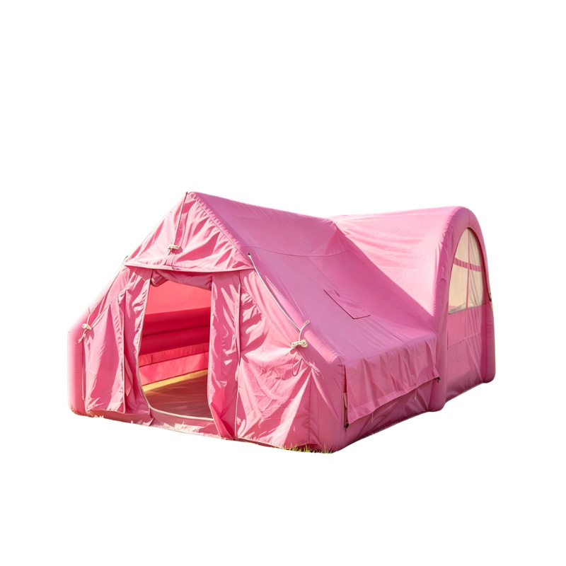 Kids Outdoor Wagon - 12.6sqm 에어빔 방수 글램핑 텐트, 올인원