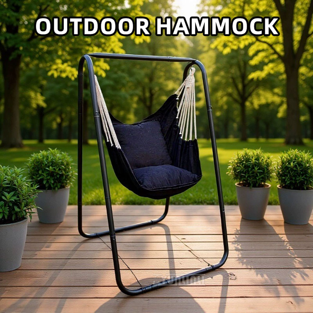 Kids Outdoor Hammock Swing - 스윙 스탠드 해먹 행잉 체어, 간편