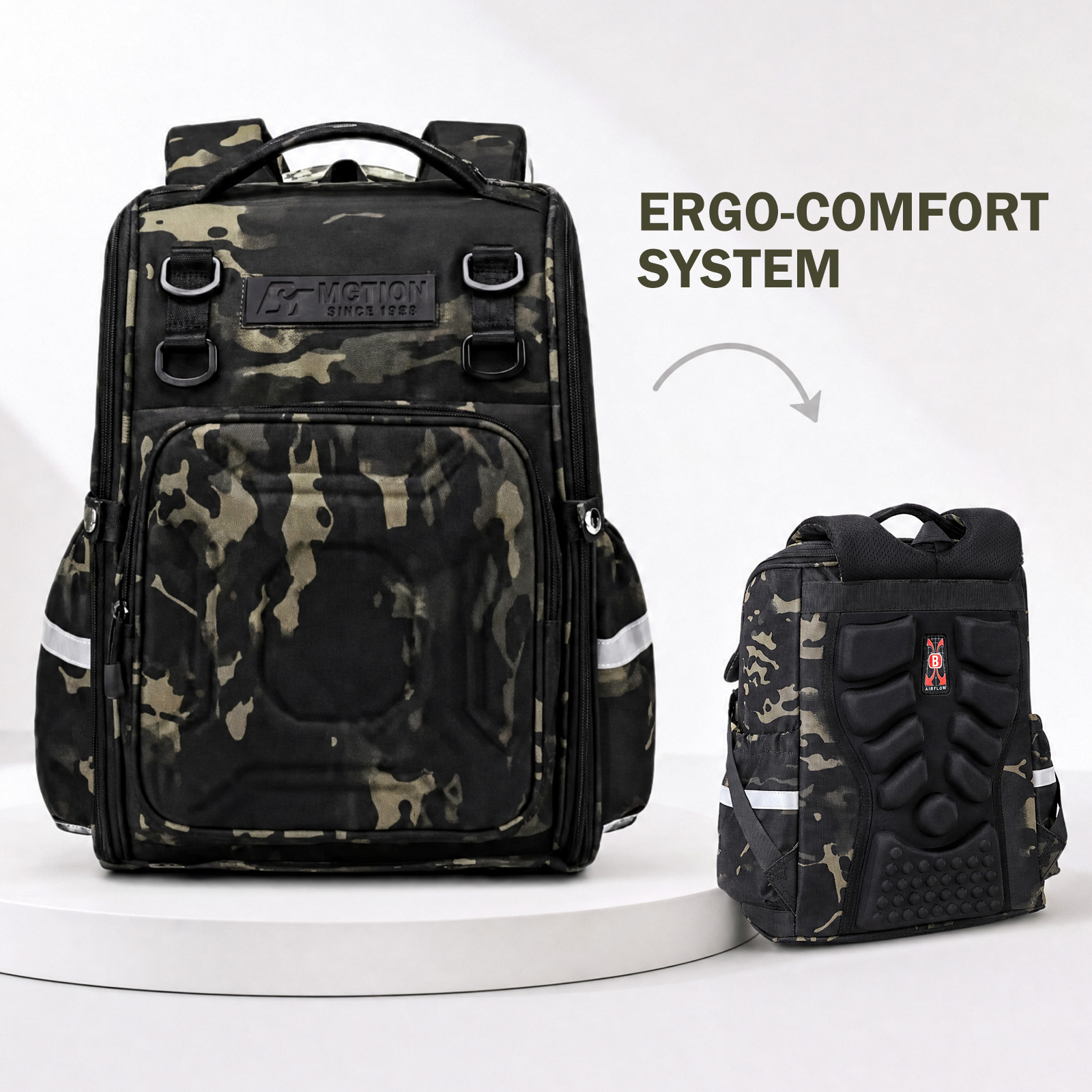 Kids Outdoor Backpack - 어린이용 신형 위장 전술 배낭, 초등학생용