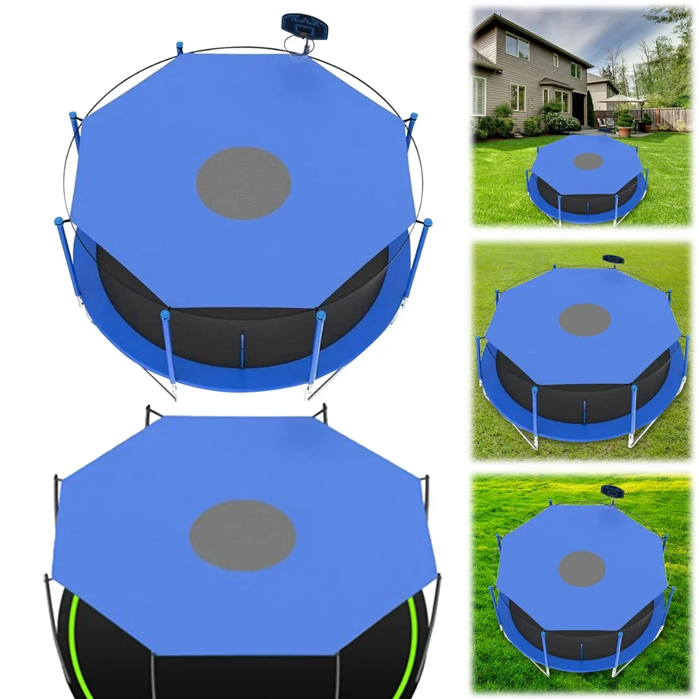 Kids Outdoor Trampoline - 6/8/10ft 트램펄린 커버 안티 uv 방수