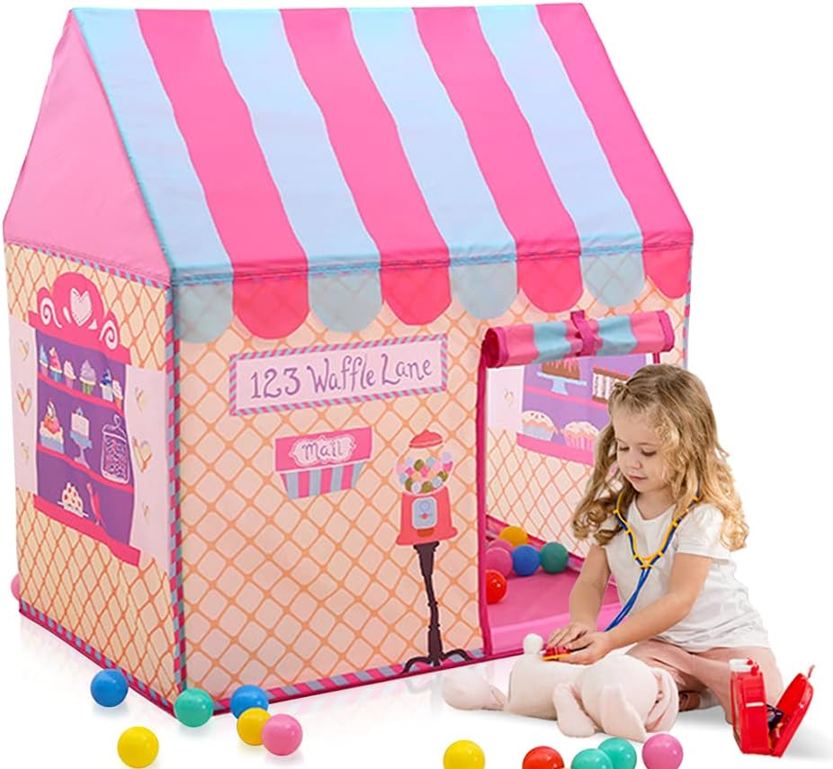 Outdoor Tent Playhouse - 남아 여아 장난감, 어린이 실내 놀이방,