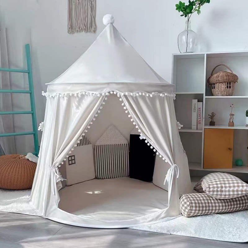 Outdoor Tent Playhouse - 대형 티피 텐트 어린이용 접이식 장난감