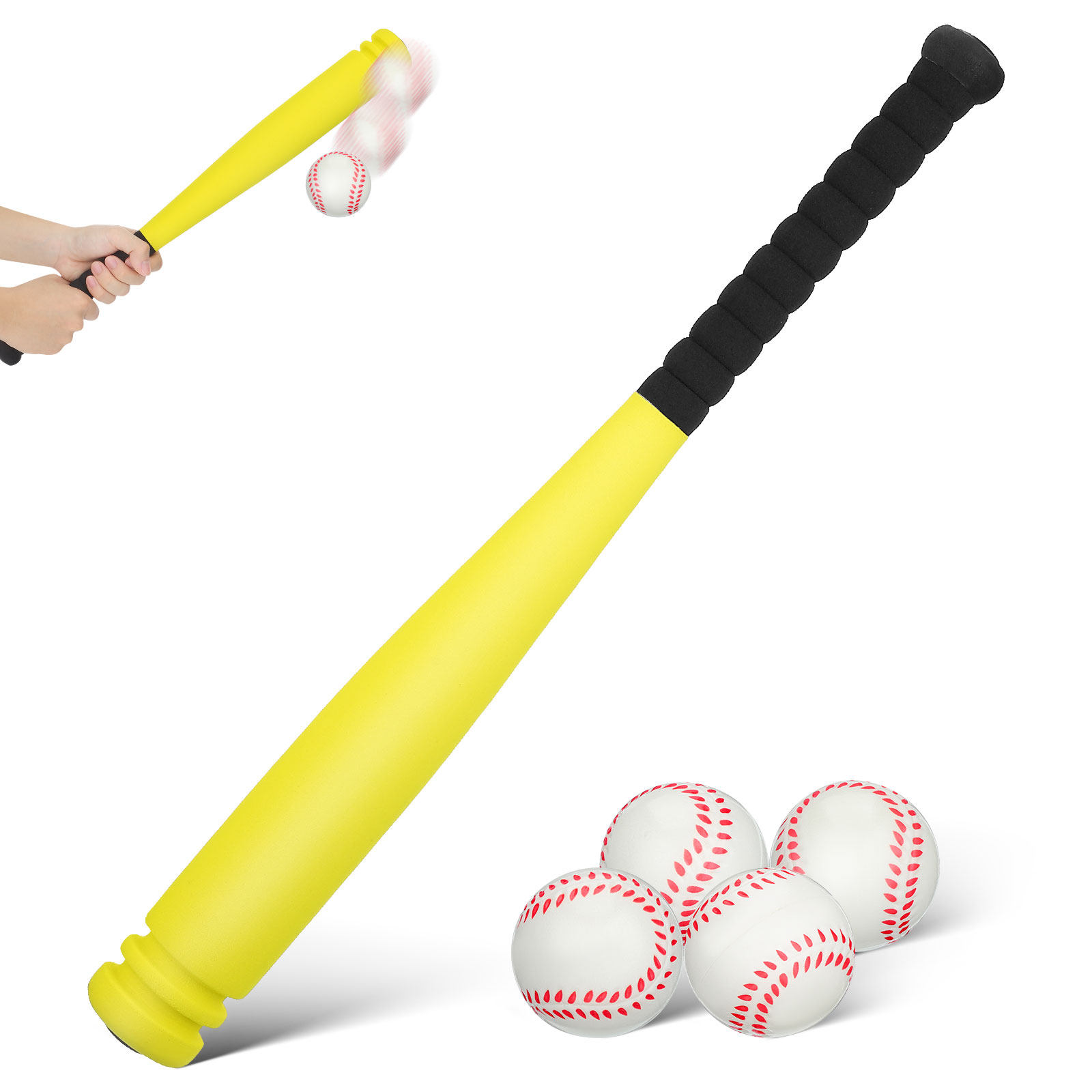 Kids Outdoor Yard Equipment - 1세트 야구 세트, 매끄러운 표면, 내마모성,