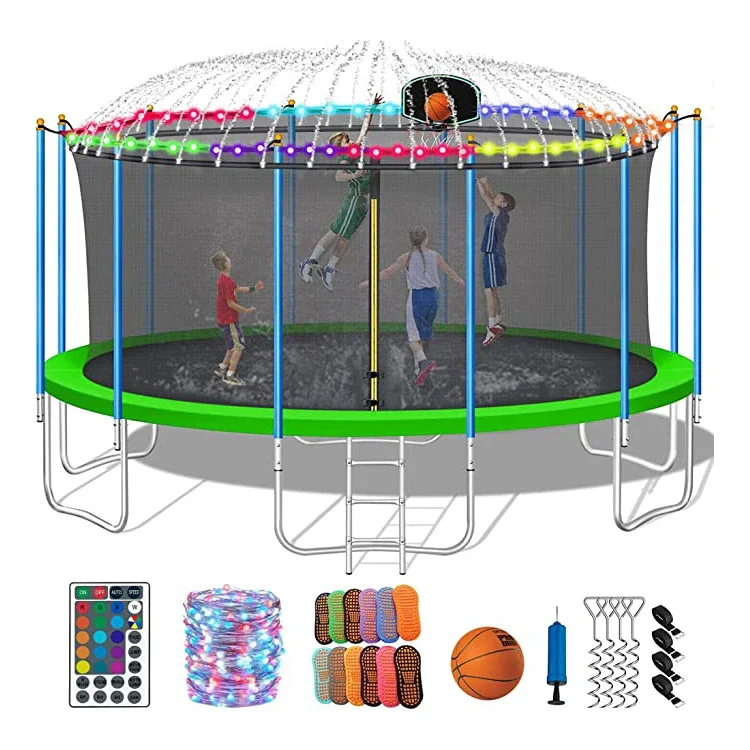 # 14피트 원형 무스프링 트램펄린 (안전망 포함) 야 - Kids Outdoor Trampoline 리뷰 및 가격