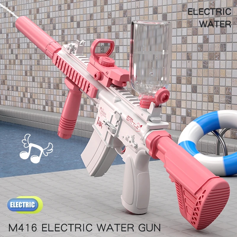 성인용 M416 전동 물총, 강력한 분사, 자동 물 분 - Kids Outdoor Storage 리뷰 및 가격