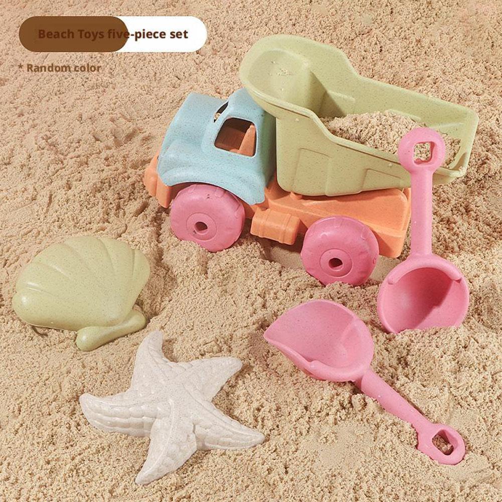 어린이를위한 7Pcs 해변 모래 장난감 세트 여름 야외 - Kids Outdoor Storage 리뷰 및 가격