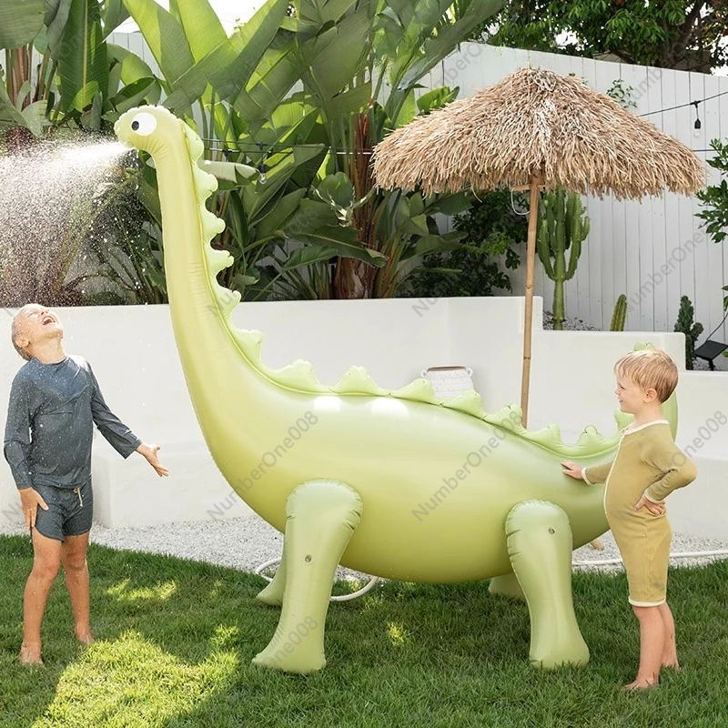 야외 공룡 물놀이 스프링클러 - 아이들을 위한 재미있는 - Kids Outdoor Yard Equipment 리뷰 및 가격