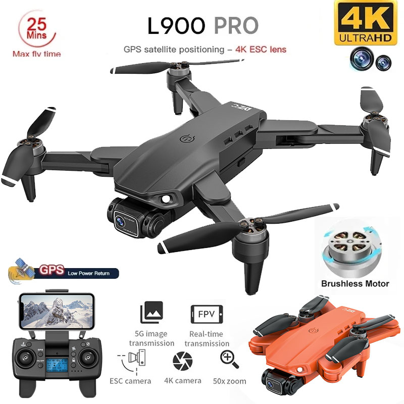 L900 Pro GPS 드론 4K 전문 HD 듀얼 카메 - Kids Outdoor Toy Storage 리뷰 및 가격
