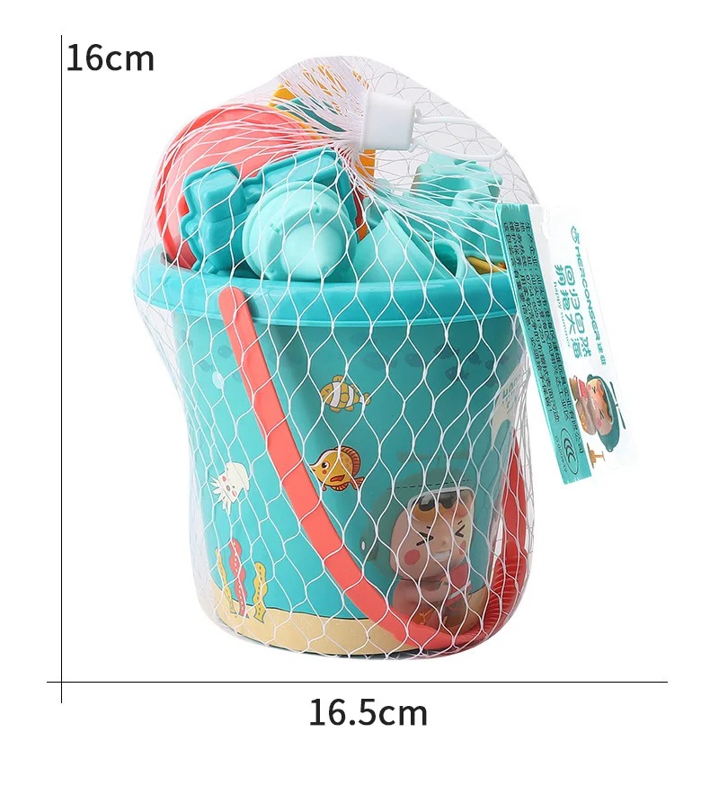 해변 장난감 세트, 양동이 해변 어린이 놀이 도구, 자 - Kids Outdoor Storage 리뷰 및 가격