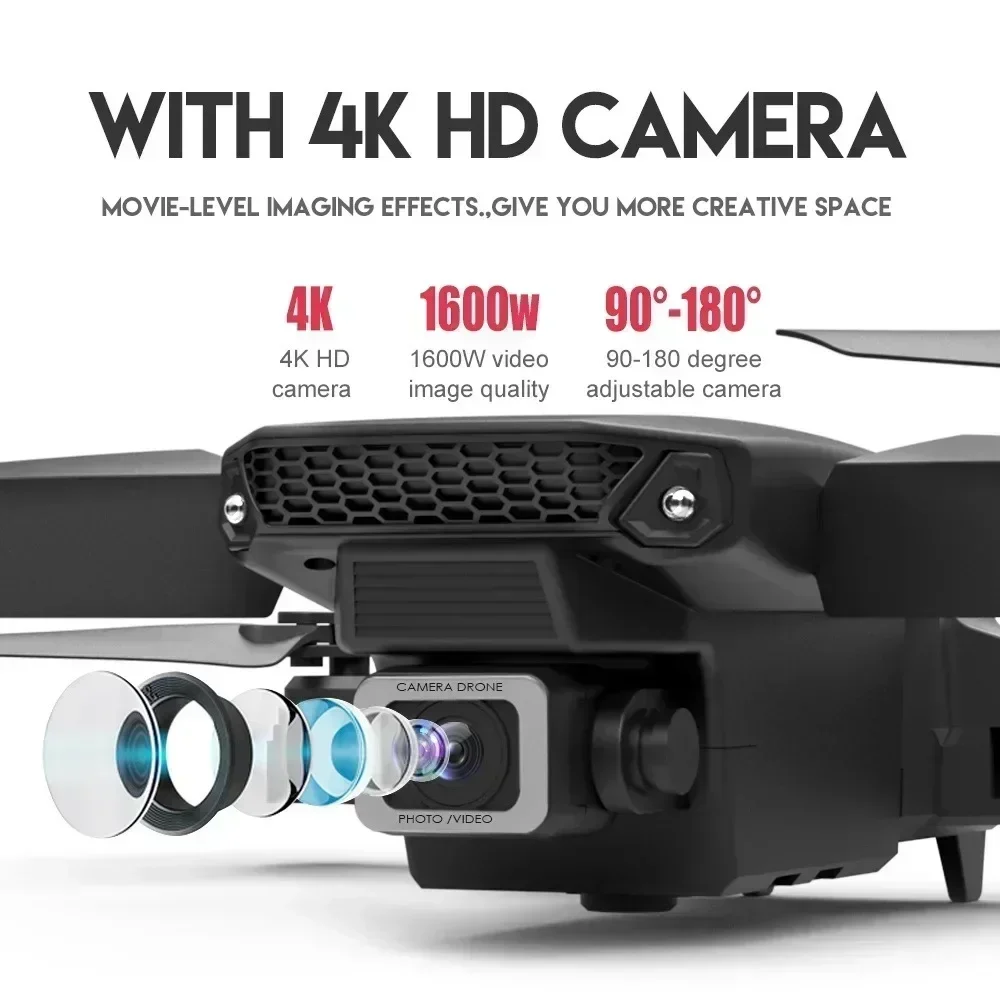 E88 프로 와이파이 FPV 드론, 광각 HD 4K 1 - Kids Outdoor Toy Storage 리뷰 및 가격