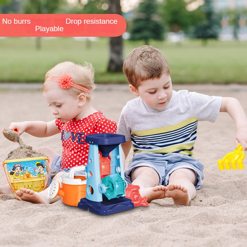 해변 모래 놀이 도구 세트 모래 양동이 체망 깔때기 모 - Kids Outdoor Storage 리뷰 및 가격