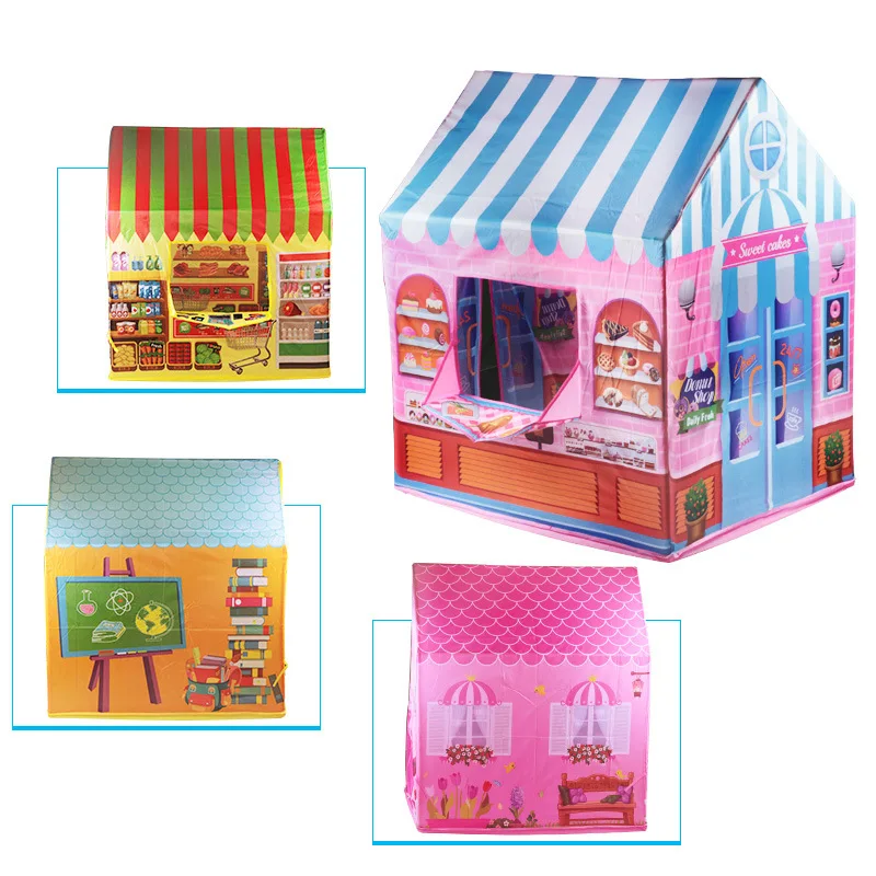 공주 스타일 실내외 놀이 텐트 휴대용 접이식 비밀의 정 - Outdoor Tent Playhouse 리뷰 및 가격