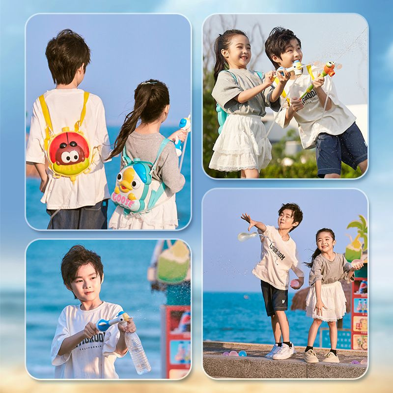 만화 잠자리 & 백조 배낭 물총, 어린이 야외 여름 물 - Kids Outdoor Backpack 리뷰 및 가격