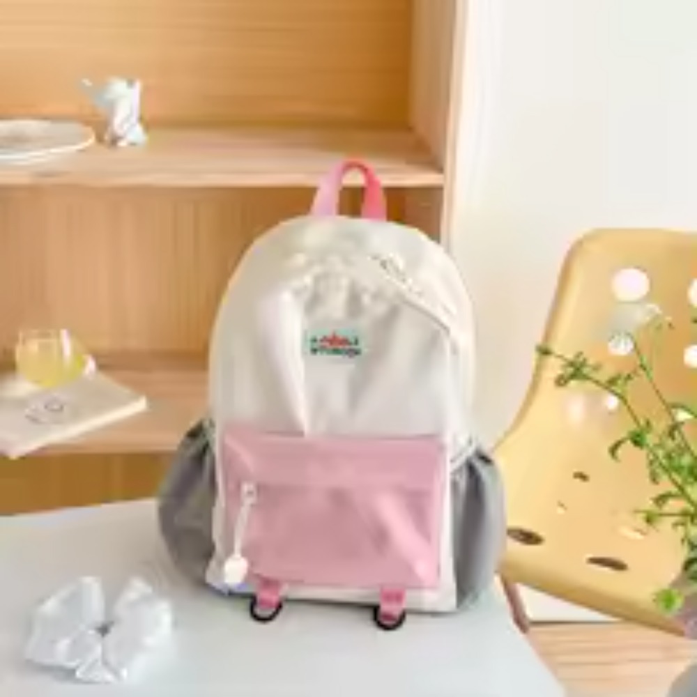 새로운 컬러 블록 키즈 백팩 가벼운 유치원 가방 남아  - Kids Outdoor Backpack 리뷰 및 가격