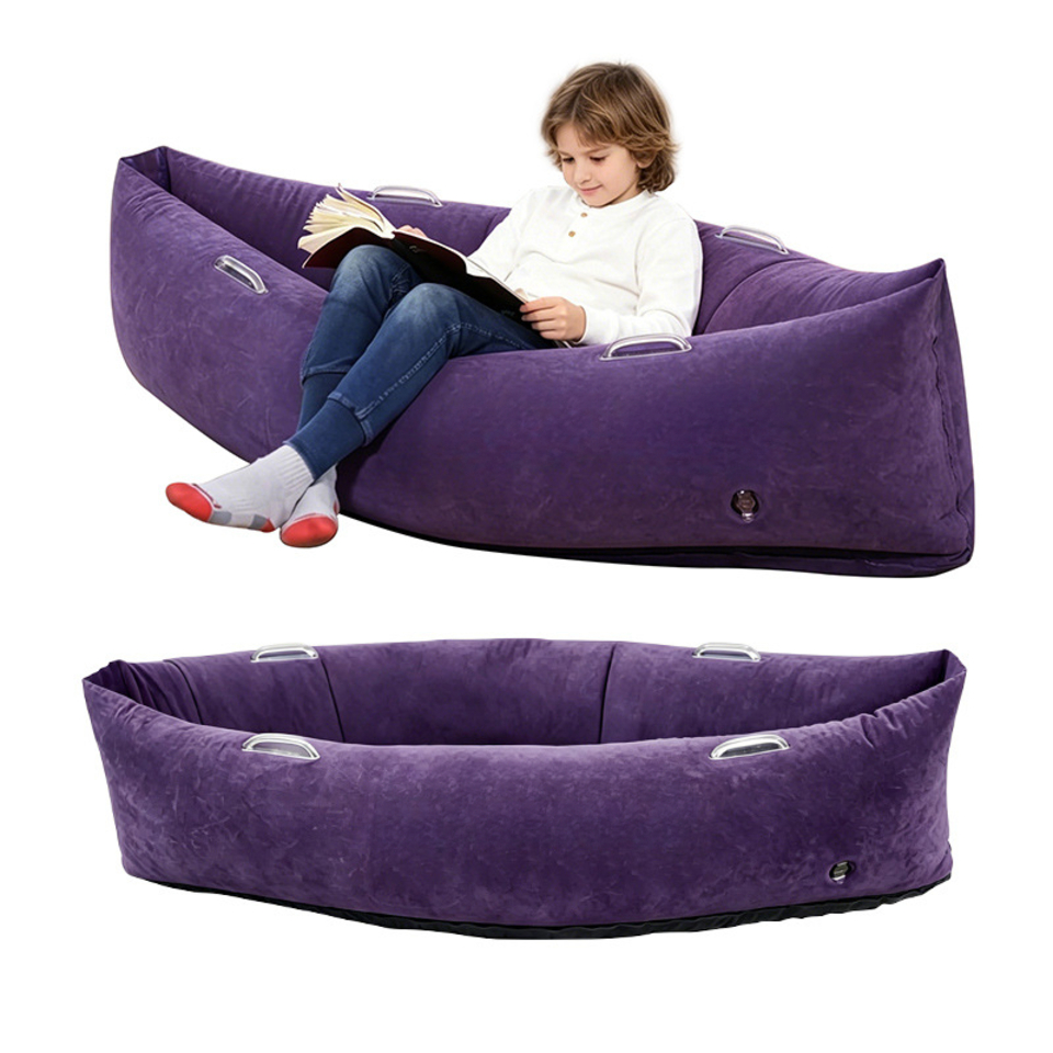 실내용 휴대용 완두콩 모양 어린이 여행 침대, 에어 라 - Kids Outdoor Loungers 리뷰 및 가격