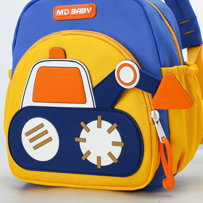 소년을위한 만화 굴삭기 트럭 배낭 보육원 듀얼 숄더 백 - Kids Outdoor Backpack 리뷰 및 가격